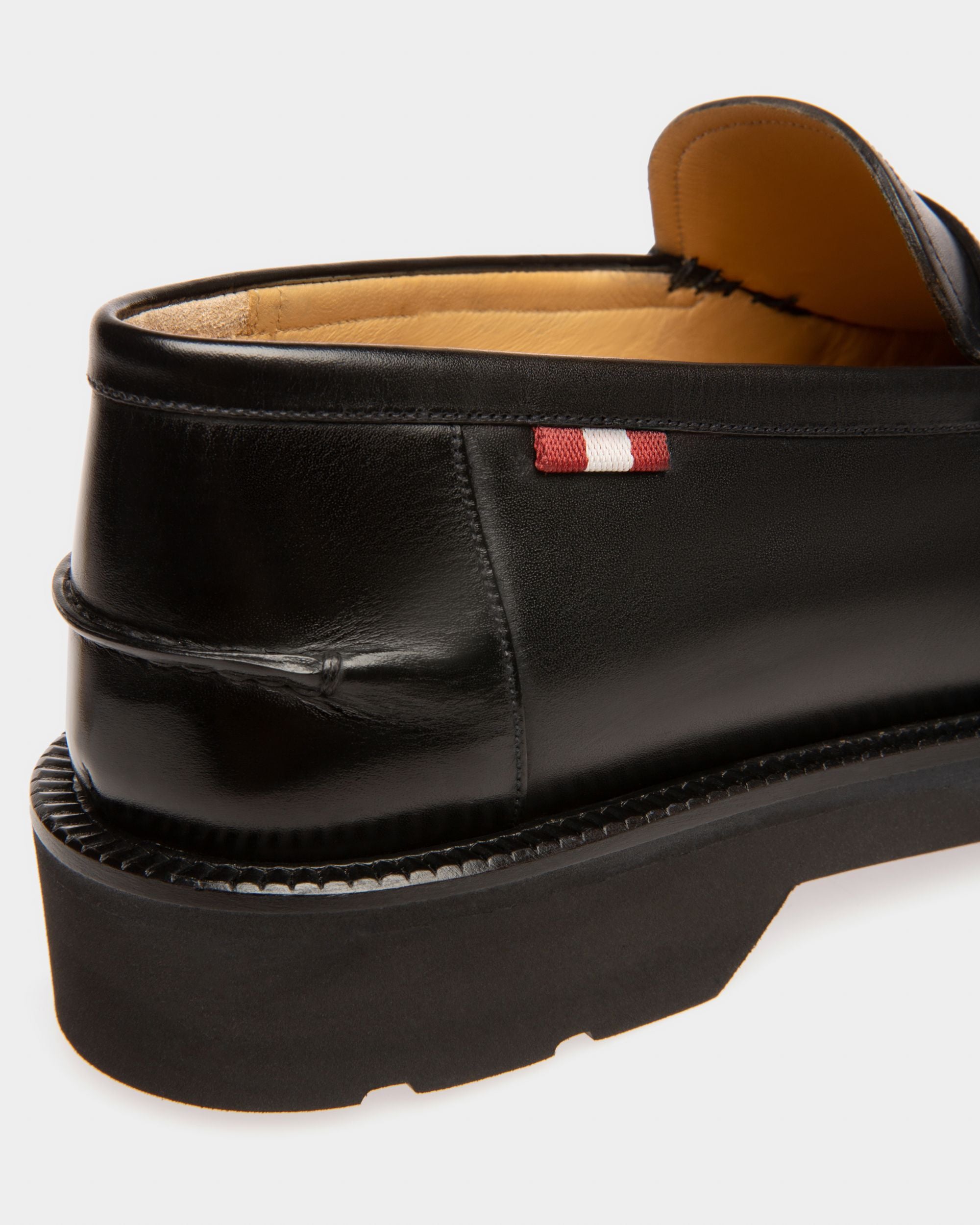 Noah Mocassini In Pelle Nera - Uomo - Bally - 05