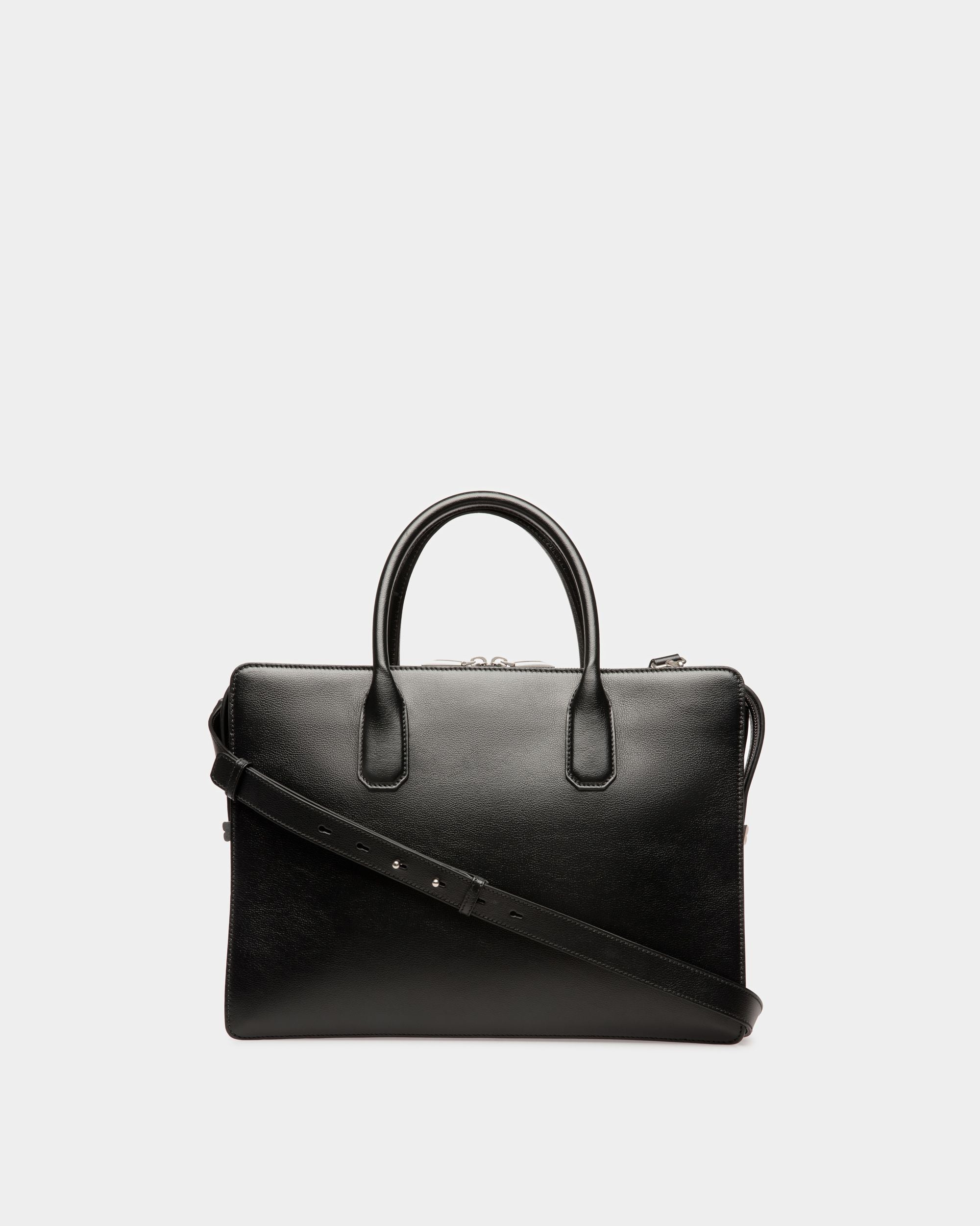 Borsa Business Banque In Pelle Nera - Uomo - Bally - 03