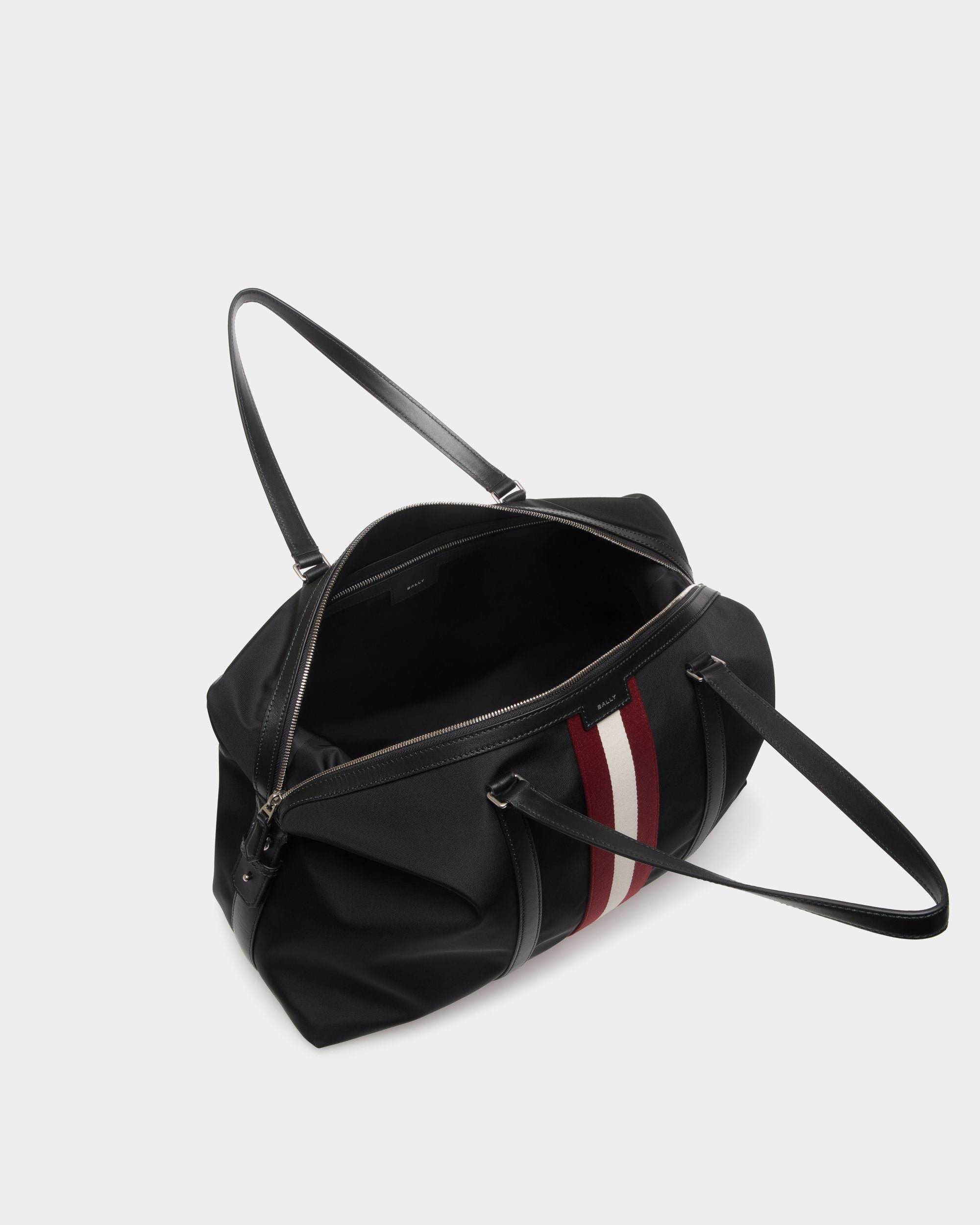 Borsa Weekender Code In Nylon Nero - Uomo - Bally - 05