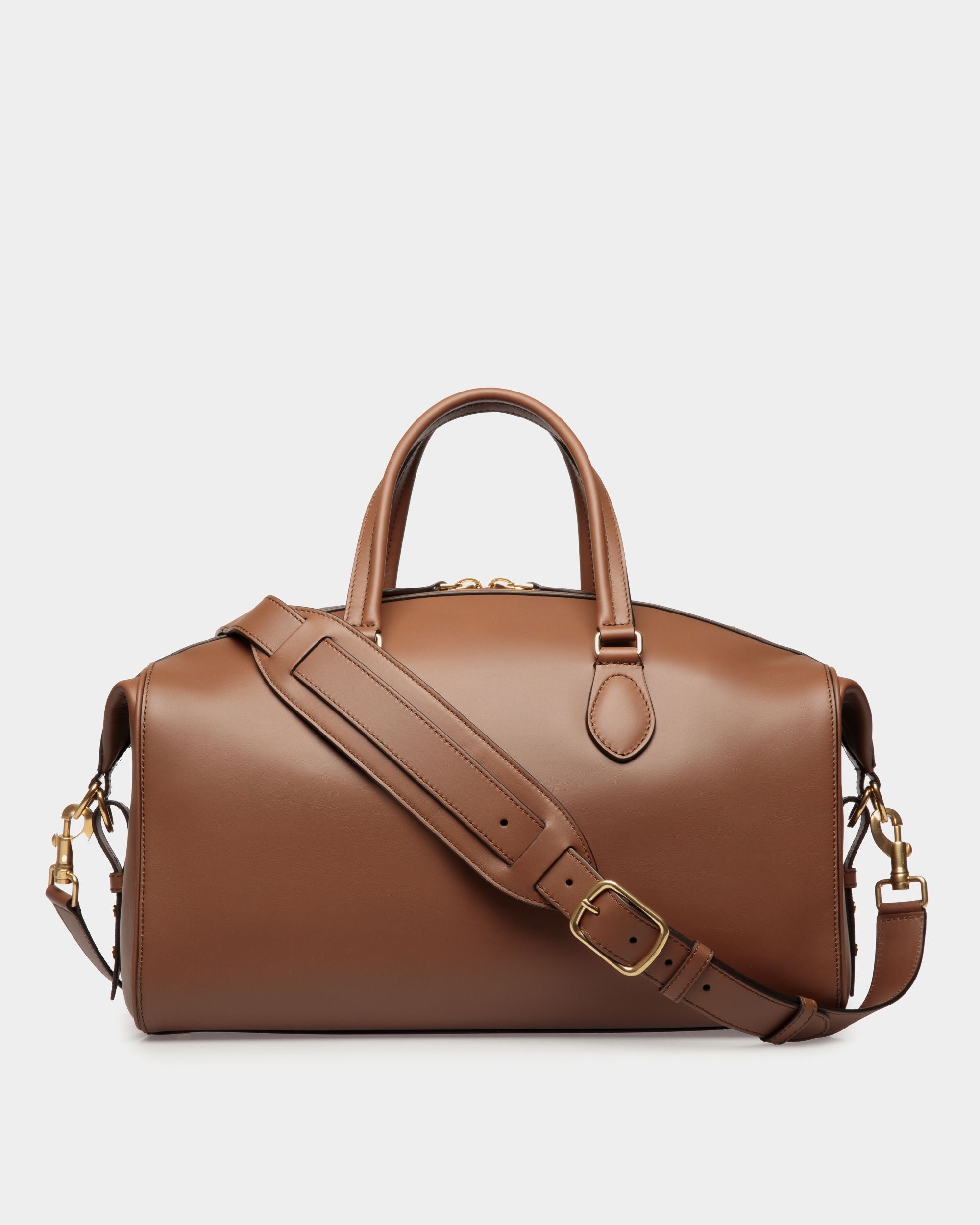 Borsa Weekender Beckett In Pelle Marrone - Uomo - Bally - 03