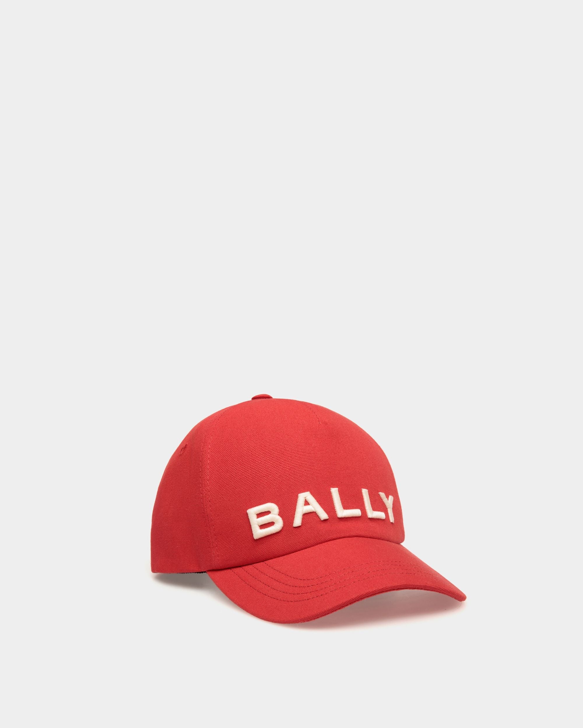 Cappellino In Cotone Rosso - Uomo - Bally - 01