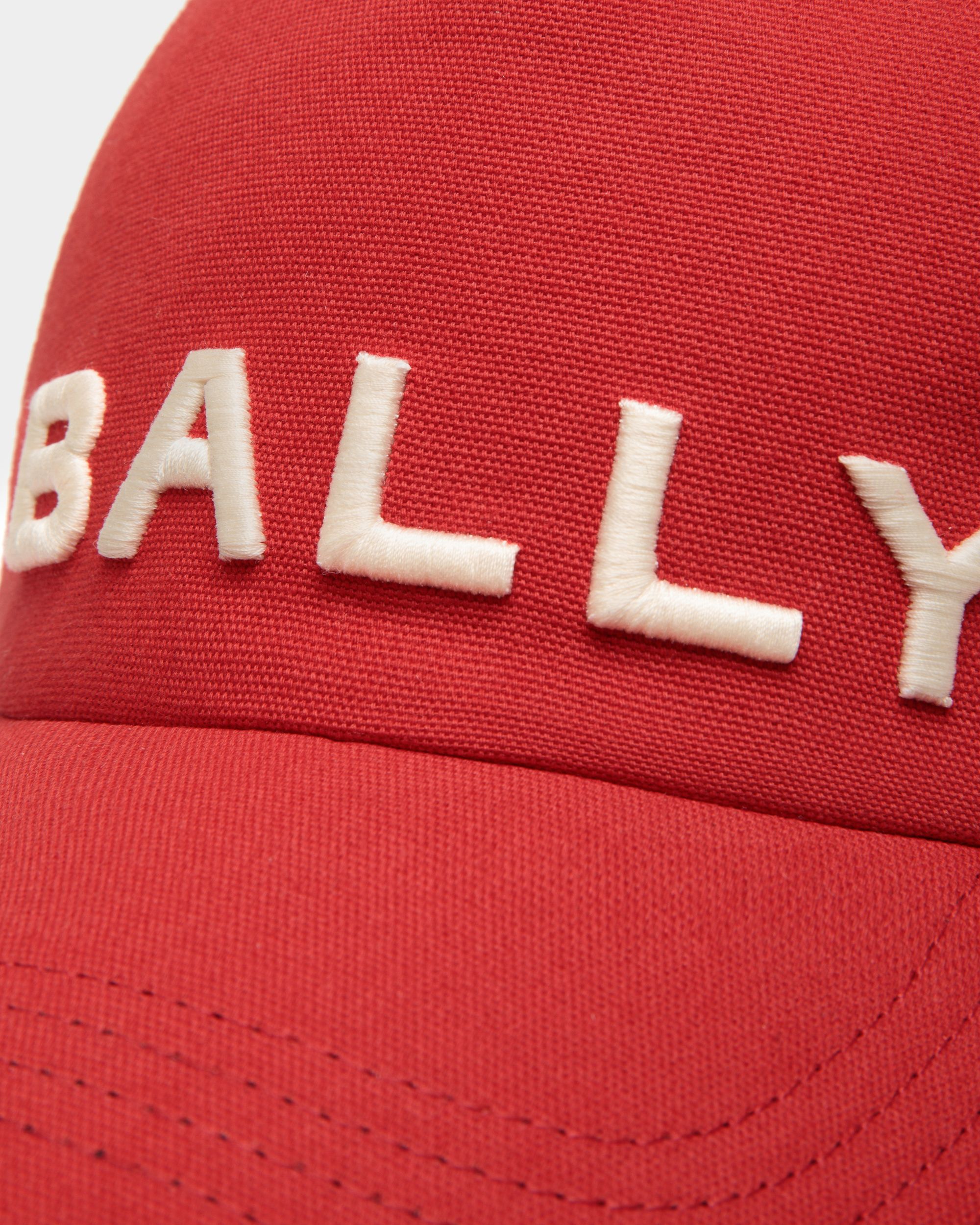 Cappellino In Cotone Rosso - Uomo - Bally - 04