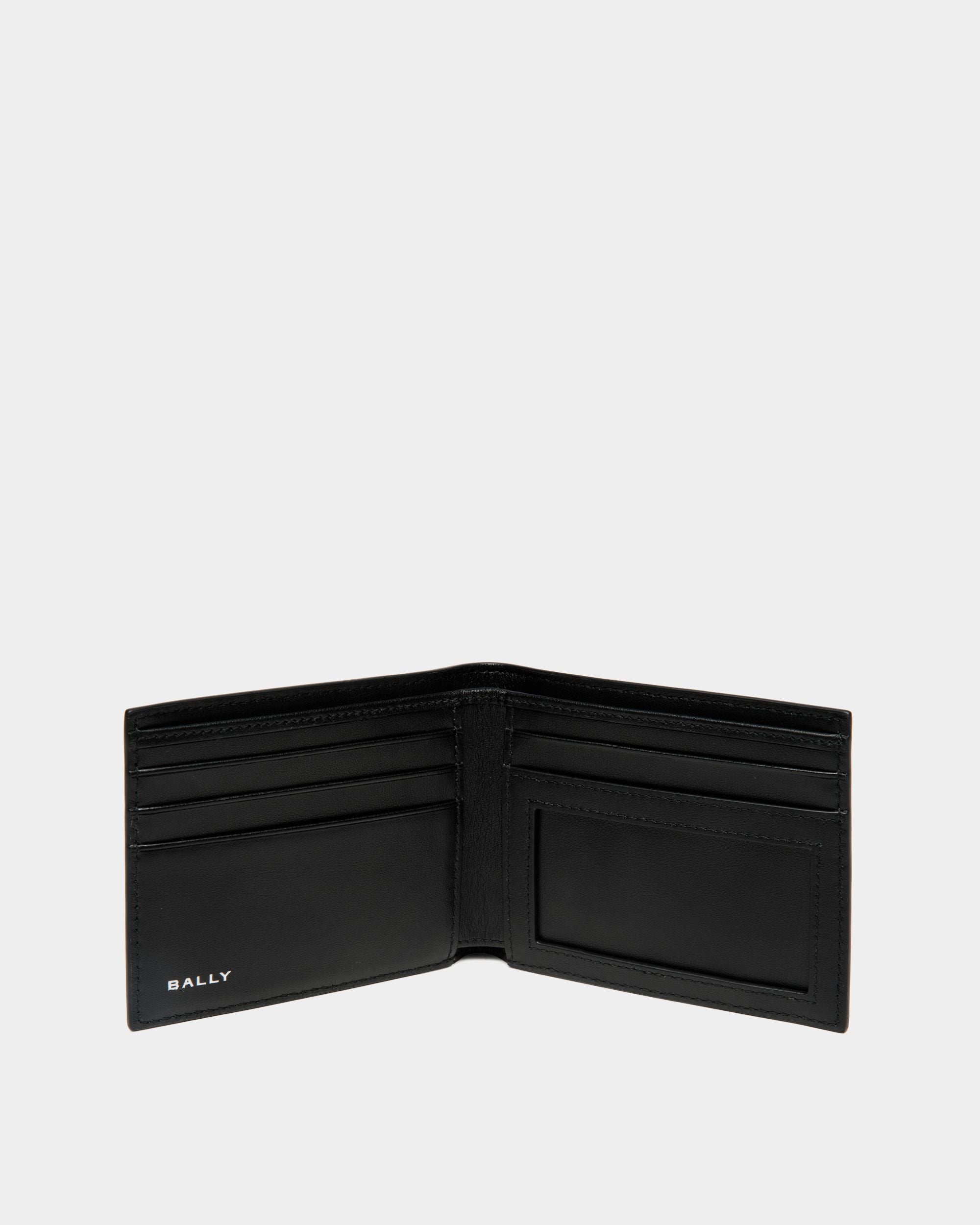 Pennant Bifold in Black Pennant Motif - Uomo - Bally - 03