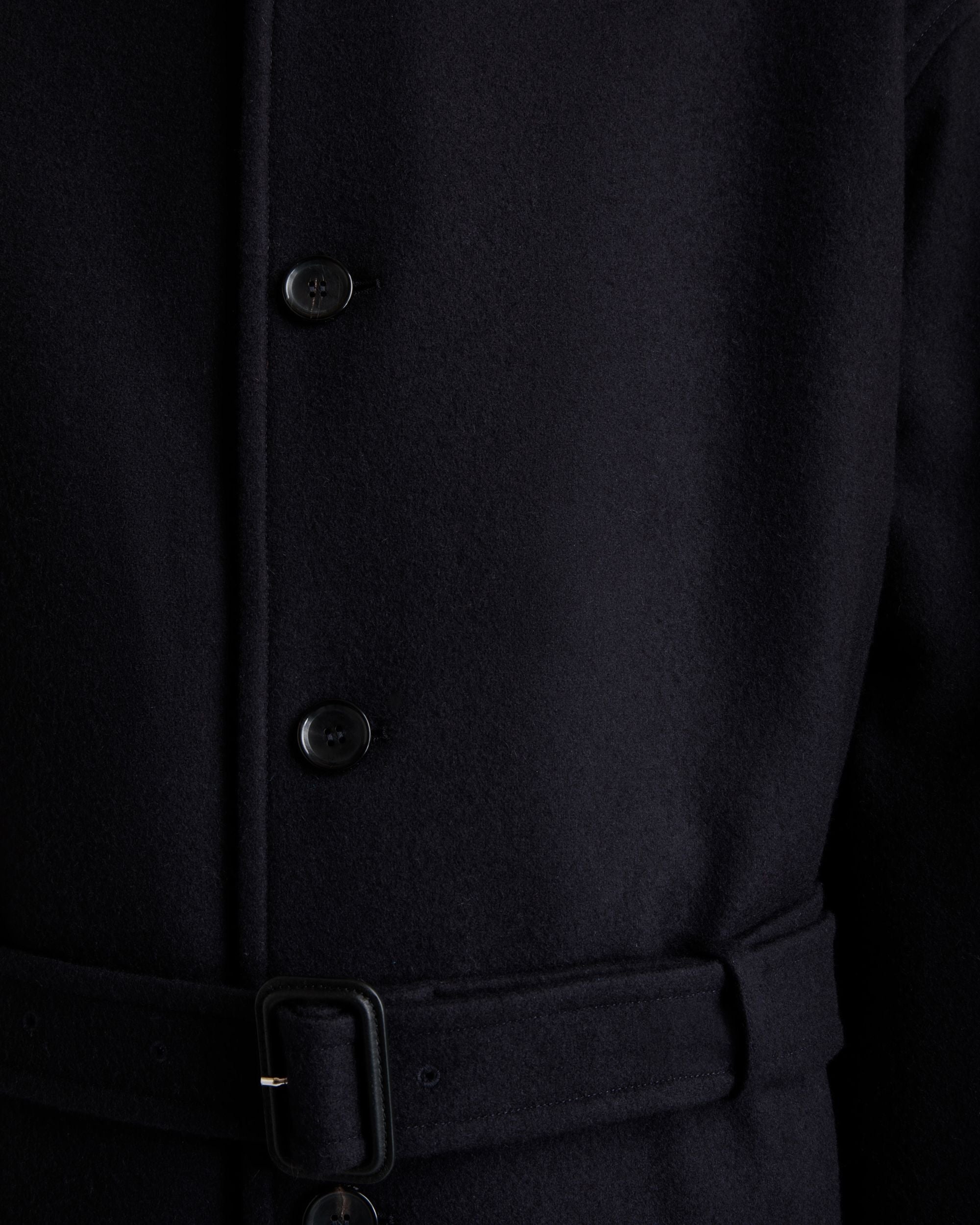 Cappotto Monopetto In Misto Lana Navy Blue - Uomo - Bally - 04