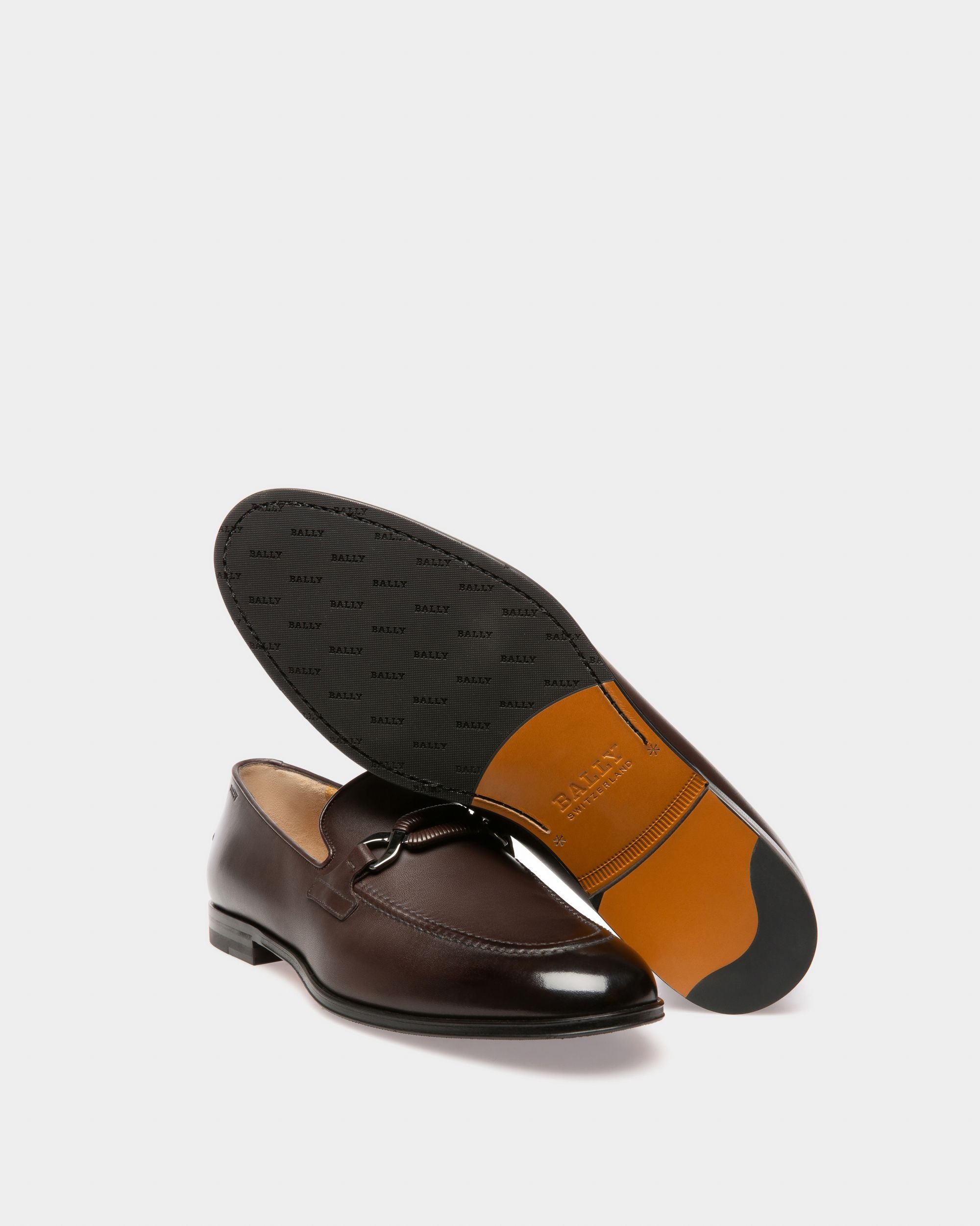 Wernof Mocassini In Pelle Marrone - Uomo - Bally - 05