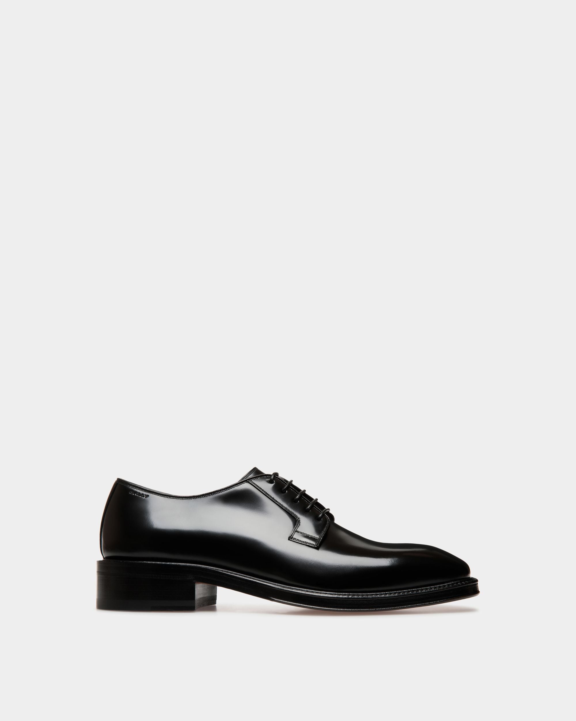 Derby Sockel In Pelle Nera - Uomo - Bally - 01