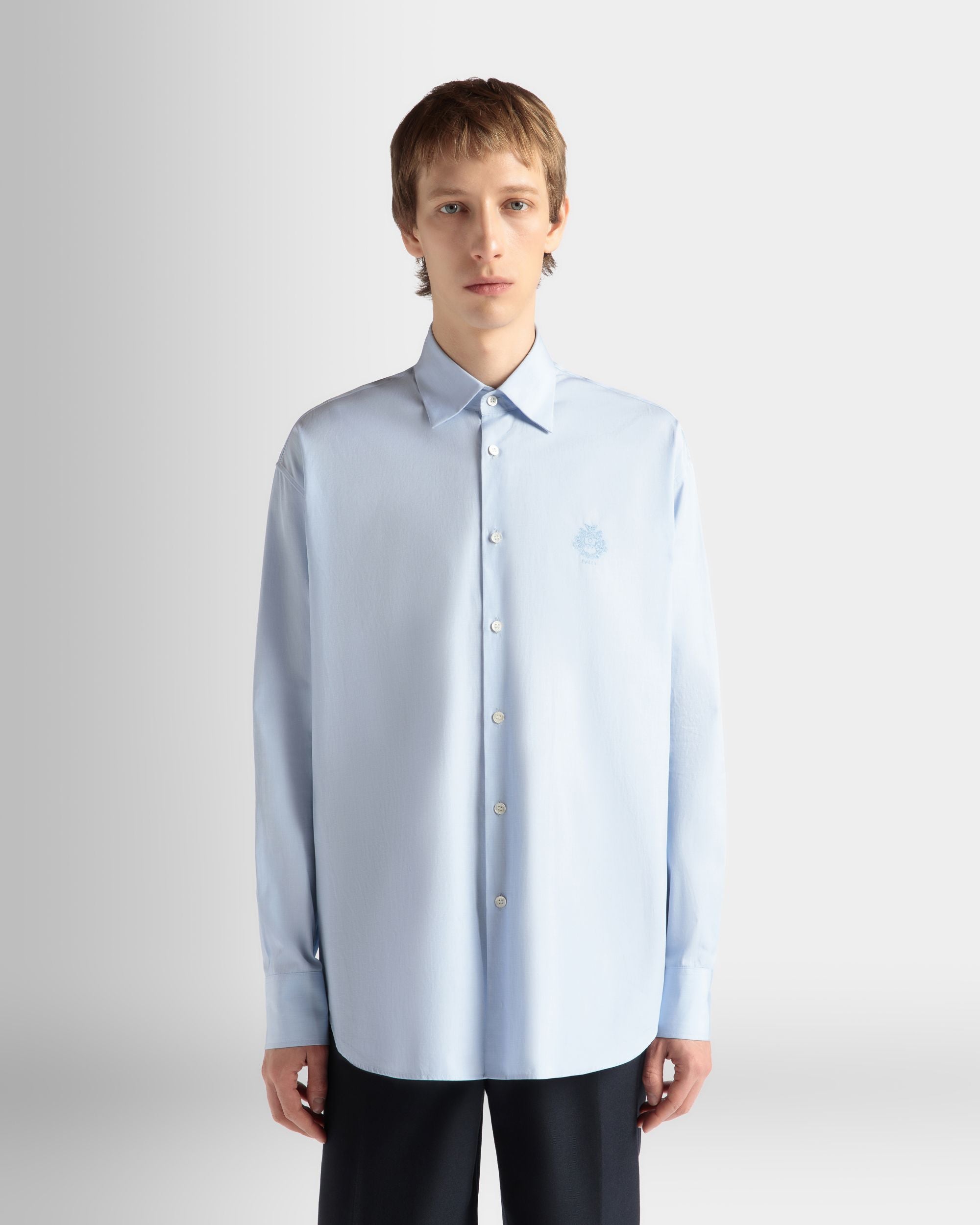 Camicia In Cotone Light Blue - Uomo - Bally - 03