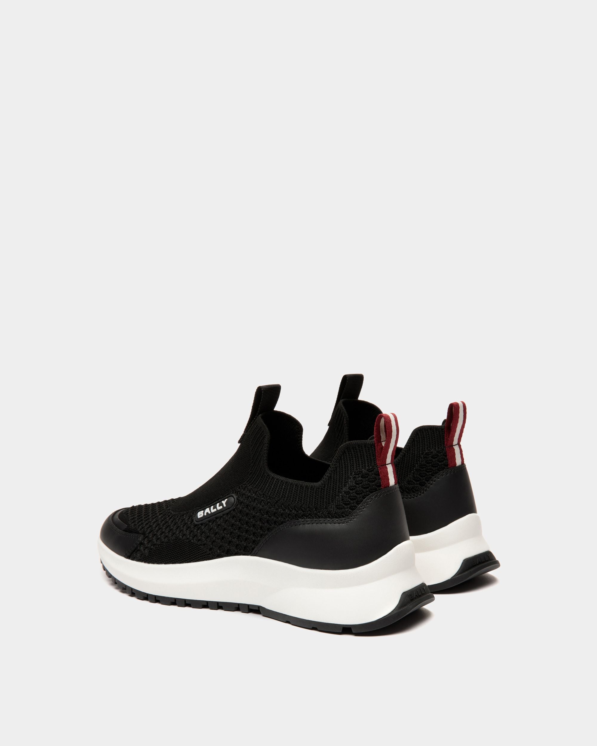 Sneaker Outline In Nylon Nero - Uomo - Bally - 03