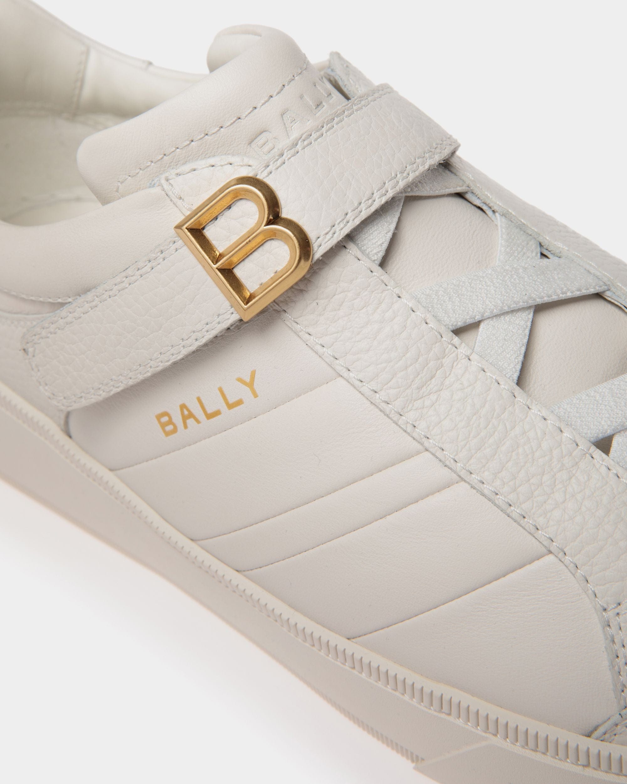 Sneaker Raise In Pelle Bianca - Uomo - Bally - 05