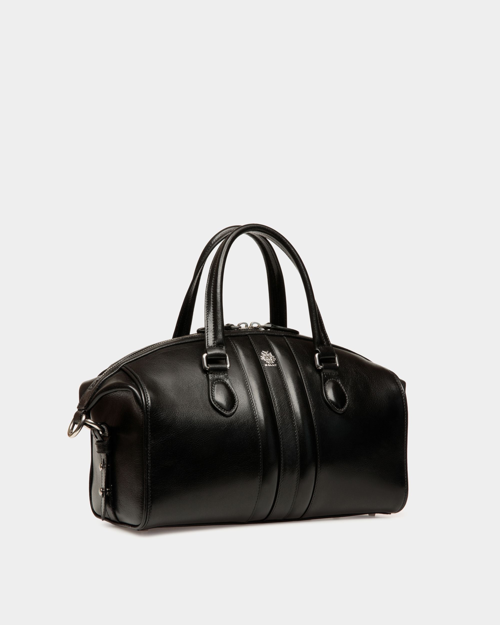 Borsa A Mano Beckett In Pelle Nera - Donna - Bally - 03