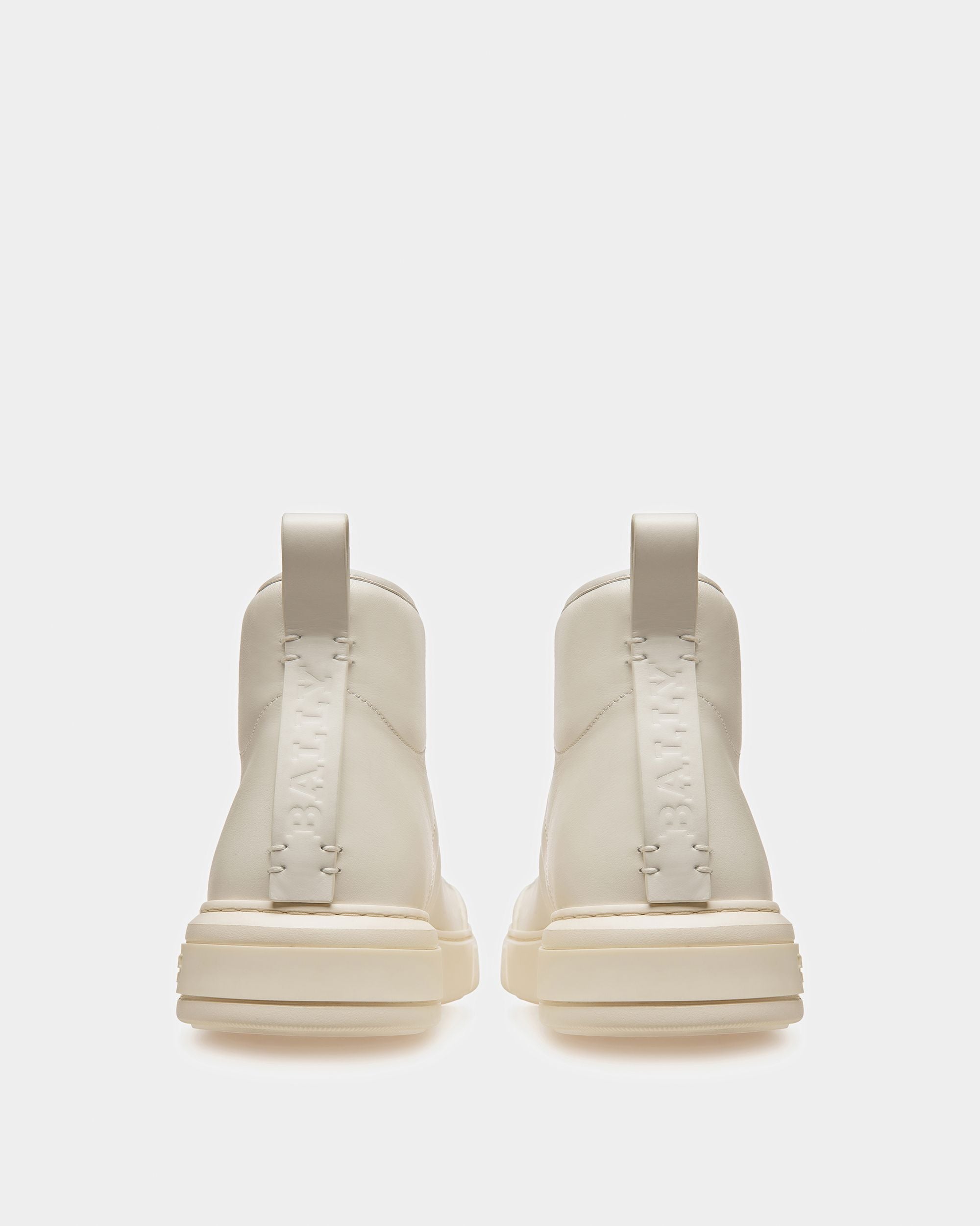 Maren Sneaker In Pelle Bianca - Donna - Bally - 03