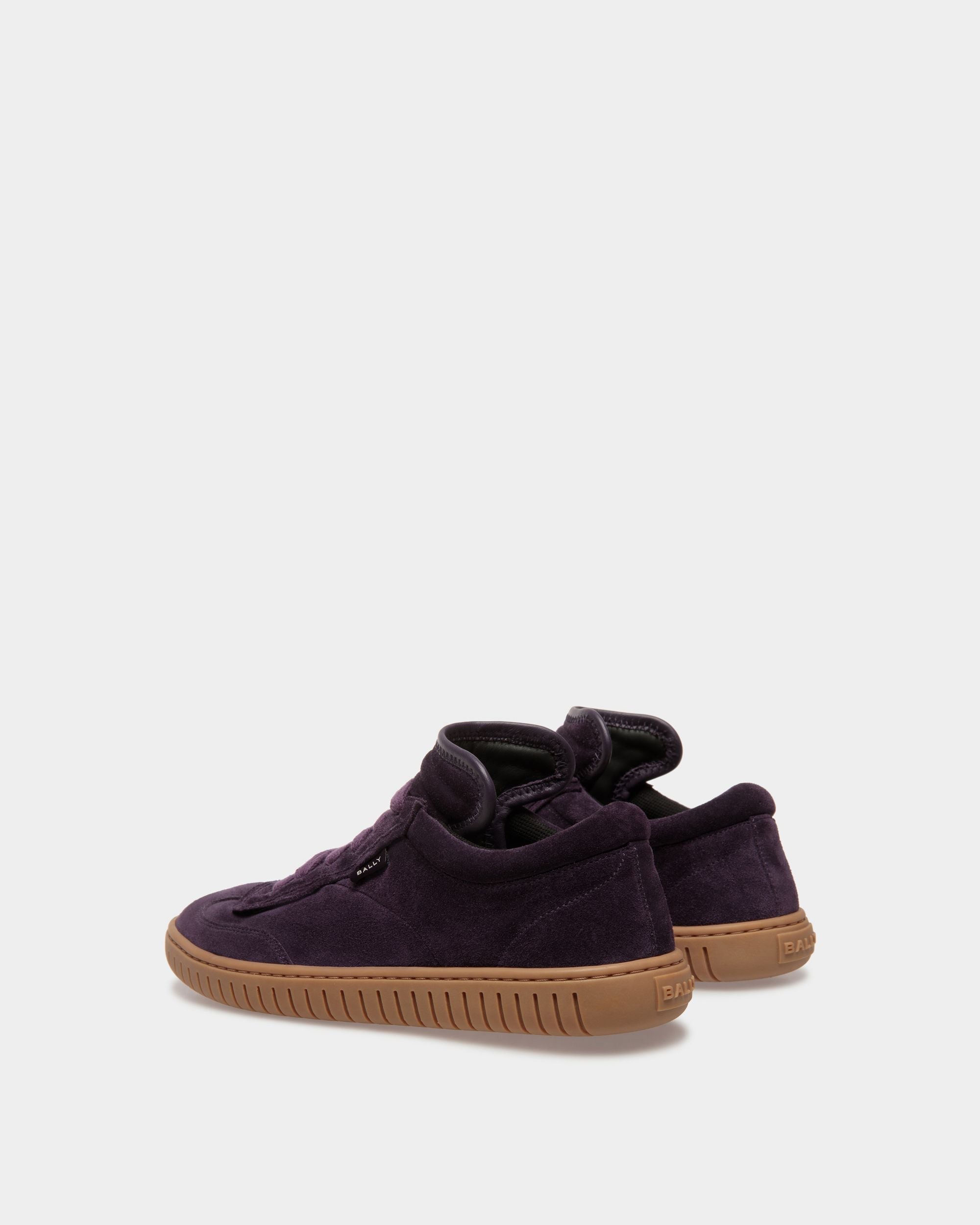 Sneaker Player In Pelle Color Orchidea E Ambra - Donna - Bally - 03