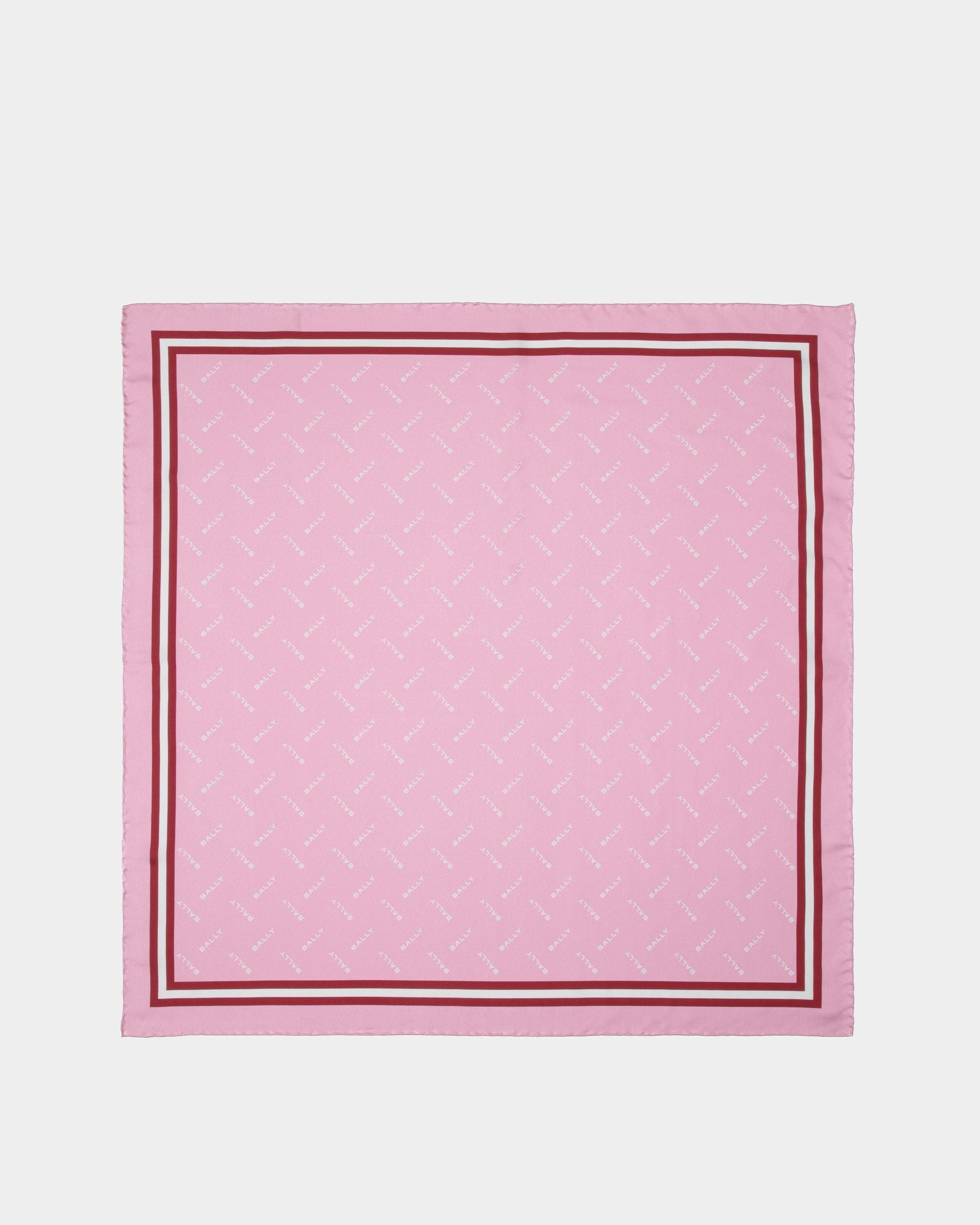 Foulard In Seta Rosa - Donna - Bally - 01