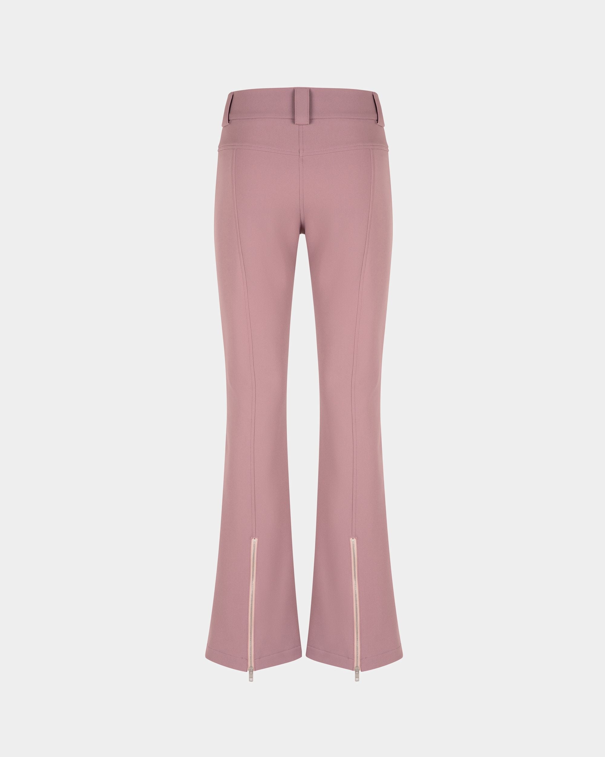 Pantalone Elasticizzato A Zampa Rosa Chiaro - Donna - Bally - 07